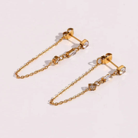 Naï boucles oreilles Acier inoxydable Hypoallergénique Anaes Store